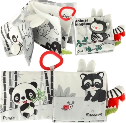 Livre en tissu sensoriel ANIMAL KINGDOM – chouette