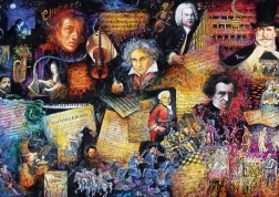 Puzzle Famous Composers 500 Pieces