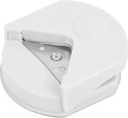 Arrondisseur d’angles pour documents plastifiés, blanc