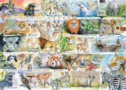 Puzzle Bears and Sloths 1000 Pieces GIBSONS