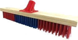 Balai de rue 60 cm avec poils en PVC rigides