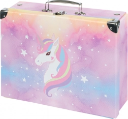 Valisette scolaire pliante Rainbow Unicorn BAAGL