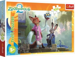 Puzzel Zootropolis: Geheimen van Zootropolis 100 stukjes – Trefl