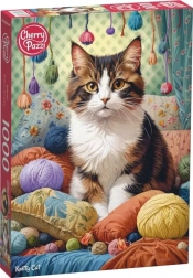Puzzle Cat in Yarn 1000 Pieces