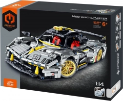 bouwpakket auto met mechanische aandrijving 1237 onderdelen