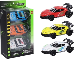 Set of Metal Cars 11 cm – 3 pcs, pull-back