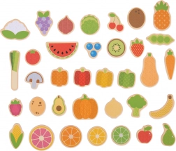 Aimants de Fruits et Légumes Bigjigs Toys