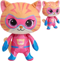 Chaton en peluche de la série DISNEY JUNIOR SUPER KITTIES 17 cm – Ginny