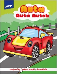 Kleur- en verbindboek Auto’s 2, 210 × 276 mm, 32 pagina’s
