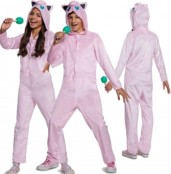 Kigurumi kostuum POKEMON Jigglypuff voor kinderen 109–126 cm (4–6 jaar)