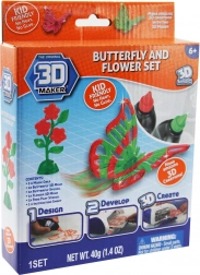 3D Maker thematische set voor het maken van 3D creaties zonder warmte en lijm