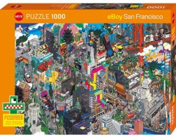 Puzzle Pixorama : San Francisco Quest 1000 pièces