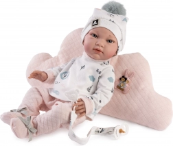 Realistische Babypop met Volledig Vinyl Lichaam - 42 cm