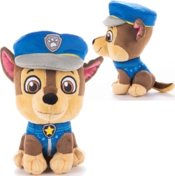 Knuffel PAW PATROL Chase in kersttrui 26 cm