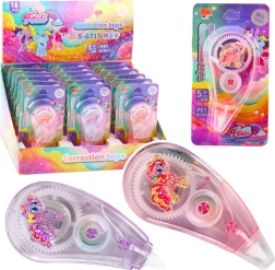 Tape Corrector Mouse with Unicorn Design, Pink/Purple