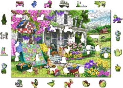 Wooden Puzzle Country Garden by WOODEN CITY