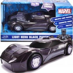 Marvel Black Panther light-up hero car with sounds