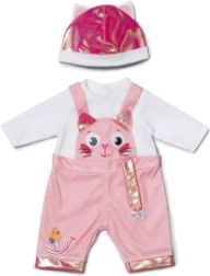 Baby Born onesie met muts voor pop 43 cm
