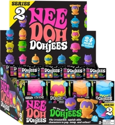 Schylling NeeDoh Dohjees serie 2 knijpbare verzamelmonstertjes