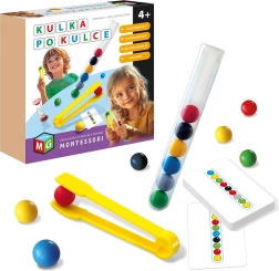 Jeu éducatif Montessori Bille après bille