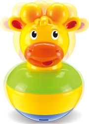 Schommelende giraf kinderspeelgoed 14 cm