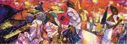 Panoramic Puzzle ART PUZZLE Colors of Jazz 1000 Pieces