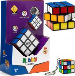 Rubik’s Classic kubus 3x3 + sleutelhanger 3x3