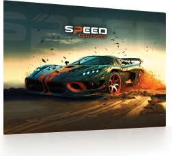 Onderlegger voor tafel met auto motief 60x40 cm