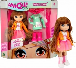 Panenka Unique Eyes – modieuze set met accessoires 25 cm