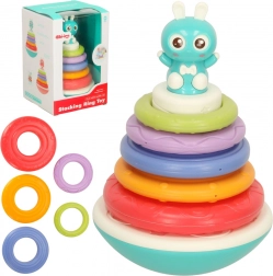 Blauwe schommelende speelset - ontwikkelingsspeelgoed Bibi-inn