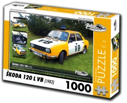 Puzzle RETRO-CARS Škoda 120 L VB 1000 pieces