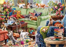 ANATOLIAN Puzzle Cat in the Living Room 1500 Pieces