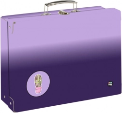 Koffertje voor schoolspullen OXY NEXT Ombre Purple, formaat A4