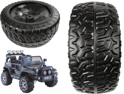 Wheel for battery-powered vehicle