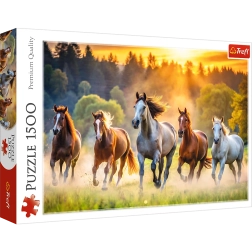 Puzzle 1500 Pieces – Wild Horses TREFL