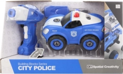 Buildable Police Car with Remote Control and Drill