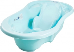 Anatomisch babybadje met afvoer Komfort 2-in-1, turquoise