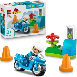 LEGO DUPLO Blue Police Motorcycle