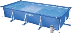 Garden rectangular frame pool with filtration 450 × 220 × 84 cm INTEX