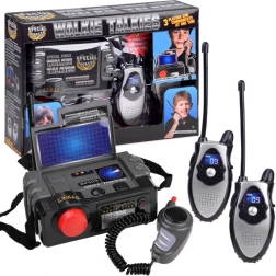Kids’ Walkie-Talkie with Command Center – Military Set – Police