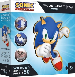 Houten puzzel Sonic 50 stukjes