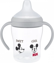 Training Baby Bottle NUK Perfect Match DISNEY Minnie, grey, 150 ml