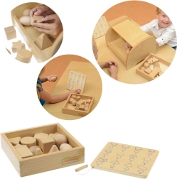 Raad met Aanraking Ontdek Vormen 12 Stuks Masterkidz