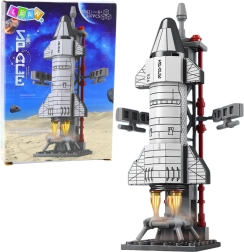 Space Rocket Building Set with Launch Tower, 107 pieces
