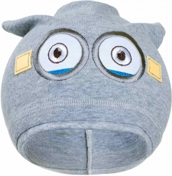 Autumn kids’ beanie New Baby Minion grey 110 (4–5 years)