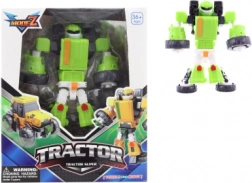 Robot 2-in-1 tractor – kunststof transformerende robot