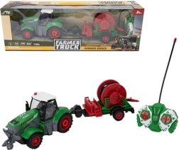 Tracteur télécommandé avec tuyau d’arrosage