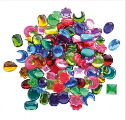 Playbox mix of colorful gems 250 pcs