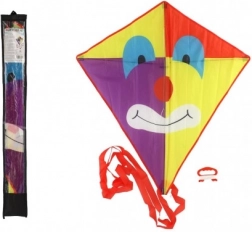 Vlieger Clown van nylon 78 × 88 cm