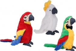 plush parrot 24 cm – super soft toy in 3 colors